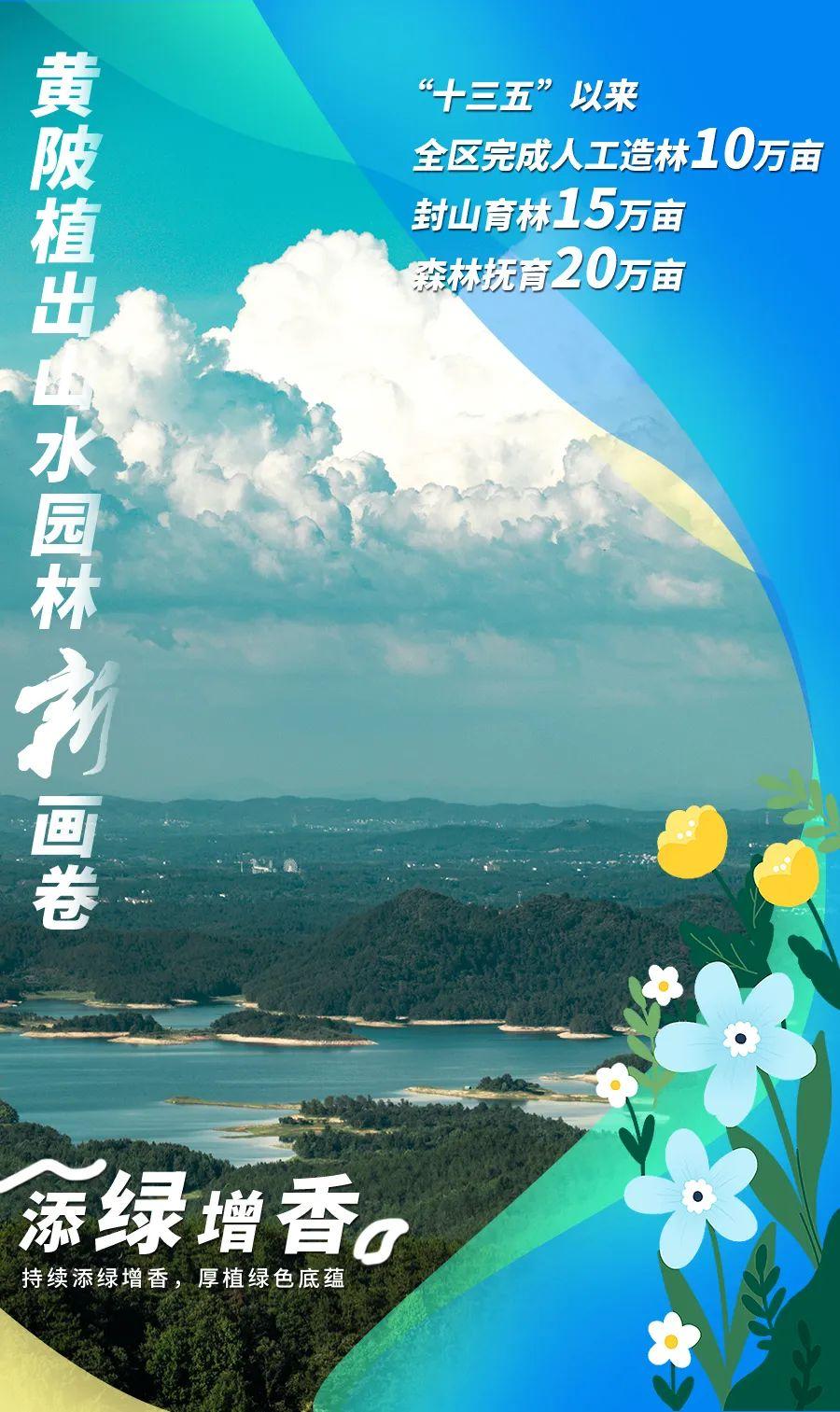 添綠增香 黃陂植出山水園林新畫卷-圖2